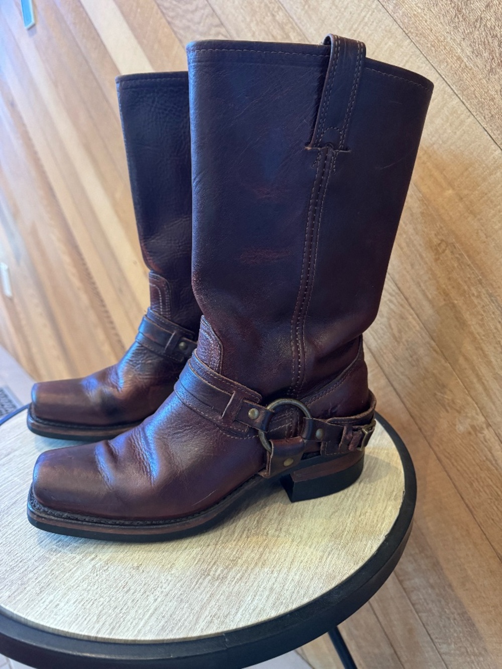 Frye Harness Boots SZ 8.5 -Nearly New - 2006 era
